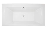 Hydro Systems STE7036ATO-WHI STELLA 7036 AC TUB ONLY-WHITE