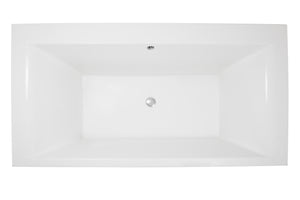 Hydro Systems STE7036ATO-BON STELLA 7036 AC TUB ONLY-BONE