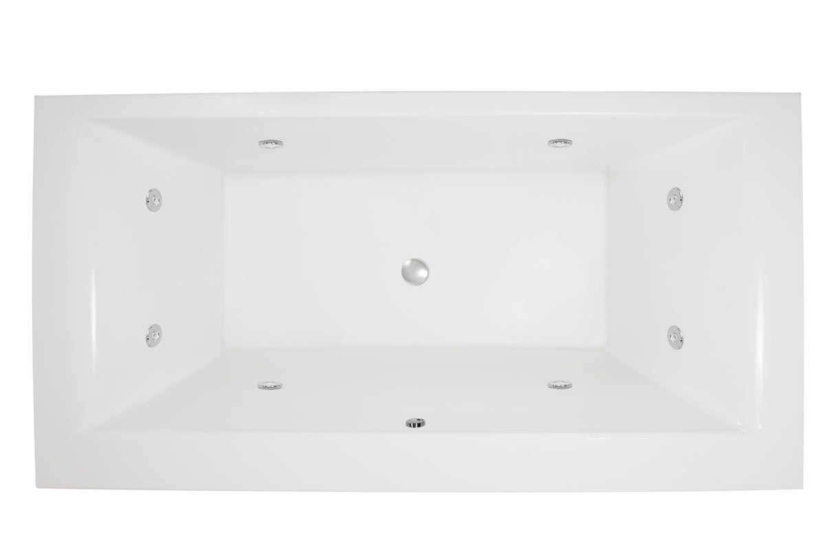 Hydro Systems STE7036AWP-WHI STELLA 7036 AC W/WHIRLPOOL-WHITE