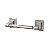 Top Knobs STK3BSN Stratton Bath Tissue Holder - Antique Pewter
