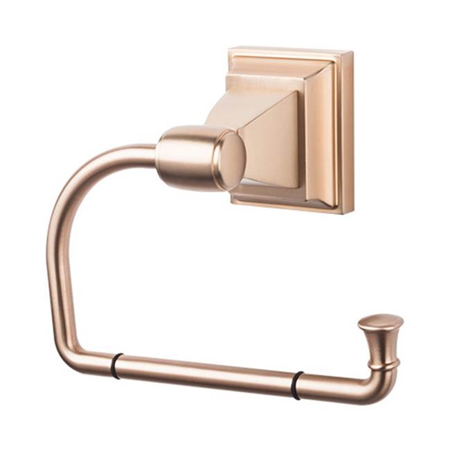 Top Knobs STK4BSN Stratton Bath Tissue Hook - Brushed Bronze