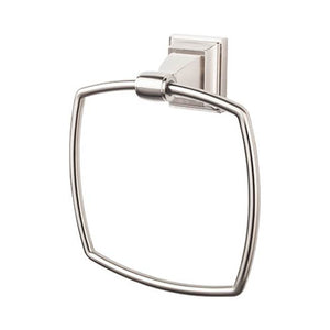 Top Knobs STK5BSN Stratton Bath Ring - Brushed Satin Nickel