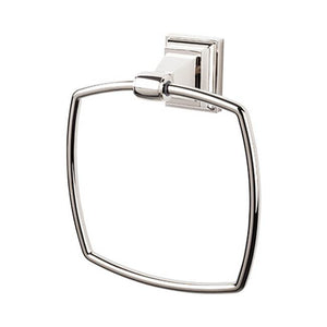 Top Knobs STK5BSN Stratton Bath Ring - Polished Nickel