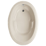 Hydro Systems STO6642AWP-WHI STUDIO OVAL 6642 AC W/WHIRLPOOL SYSTEM-WHITE