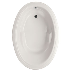 Hydro Systems STO7242ATA-BON STUDIO OVAL 7242 AC W/THERMAL AIR SYSTEM-BONE