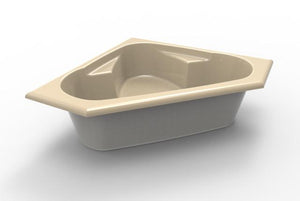 Hydro Systems STU5959AWP-BIS STUDIO 5959 AC W/WHIRLPOOL SYSTEM-BISCUIT