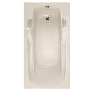 Hydro Systems STU5959AWP-WHI STUDIO 5959 AC W/WHIRLPOOL SYSTEM-WHITE