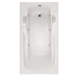 Hydro Systems STU6032AWP-BON STUDIO 6032 AC W/WHIRLPOOL SYSTEM-BONE