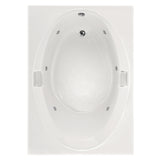 Hydro Systems STU6042AWP-BON STUDIO 6042 AC W/WHIRLPOOL SYSTEM-BONE