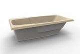 Hydro Systems STU7236AWP-BIS STUDIO 7236 AC W/WHIRLPOOL SYSTEM-BISCUIT