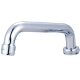 Central Brass SU-2924-A 6" Swivel Tube Spout With Aerator