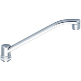 Central Brass SU-365-CA 8" Swivel D Style Spout With Aerator in Polished Chrome