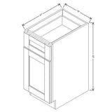 Crème Glazed SVA15B - J&K Cabinetry