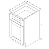 Crème Glazed SVA18B - J&K Cabinetry