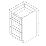 Mahogany SVA18D - J&K Cabinetry
