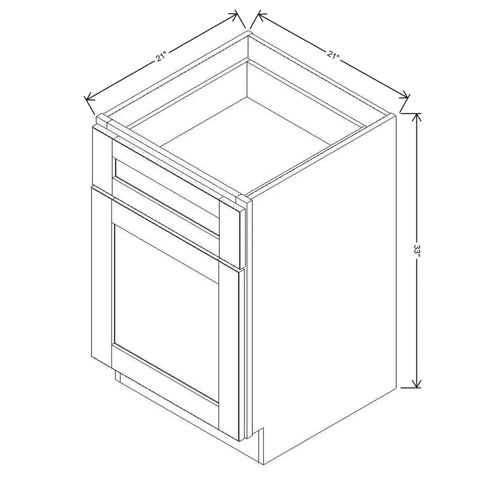 Crème Glazed SVA21B - J&K Cabinetry
