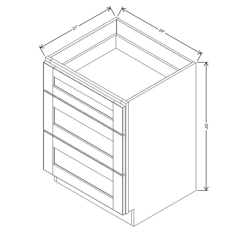Crème Glazed SVA24D - J&K Cabinetry