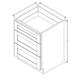 Mahogany SVA24D - J&K Cabinetry