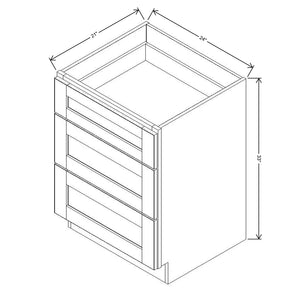 Mahogany SVA24D - J&K Cabinetry