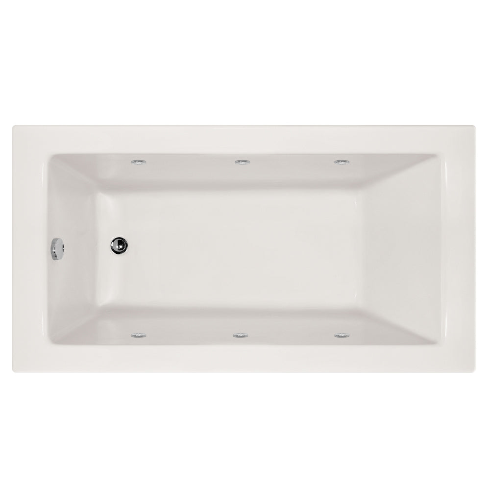 Hydro Systems SYD6030ATA-WHI-LH SYDNEY 6030 AC W/THERMAL AIR SYSTEM-WHITE-LEFT HAND