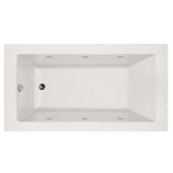 Hydro Systems SYD6030AWPS-WHI-LH SYDNEY 6030 AC W/WHIRLPOOL SYSTEM - SHALLOW DEPTH -WHITE-LEFT HAND