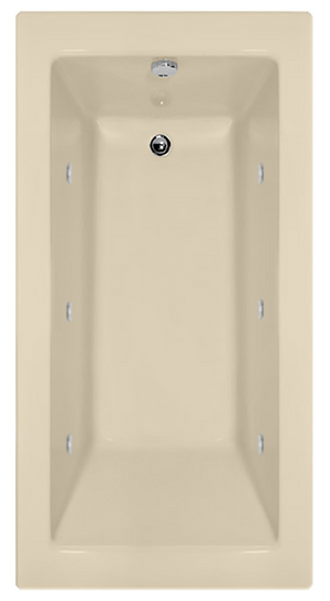 Hydro Systems SYD6034AWP-BON-LH SYDNEY 6034 AC W/WHIRLPOOL SYSTEM-BONE-LEFT HAND