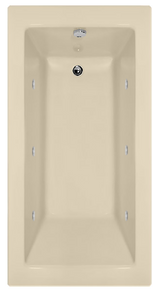 Hydro Systems SYD6632ACO-BON-RH SYDNEY 6632 AC W/COMBO SYSTEM-BONE-RIGHT HAND