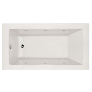 Hydro Systems SYD6636AWP-WHI-LH SYDNEY 6636 AC W/WHIRLPOOL SYSTEM-WHITE-LEFT HAND