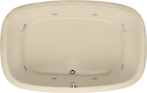 Hydro Systems SYL6642AWP-BON SYLVIA 6642 AC W/WHIRLPOOL SYSTEM-BONE
