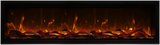 Amantii SYM-60-XT Symmetry Xtra Tall Smart Electric  60" Indoor / Outdoor WiFi Enabled Fireplace, Featuring a MultiFunction Remote Control , Multi Speed Flame Motor, and a Selection of Media Options