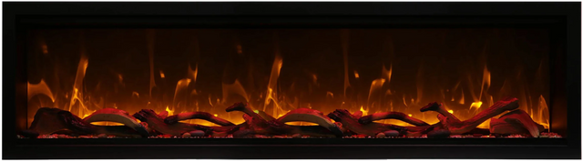 Amantii SYM-60-XT-BESPOKE Symmetry Xtra Tall Bespoke - 60" Indoor / Outdoor Electric Built In featuring, WiFi Compatibilty & Bluetooth Connectivity, MultiFunction Remote, and a Selection of Media Options