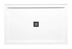 Americh S4234FS-BI 42" x 34" Free Standing DS Base w/Square Drain - Biscuit