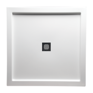 Americh S3636FS-WH 36" x 36" Free Standing DS Base w/Square Drain - White