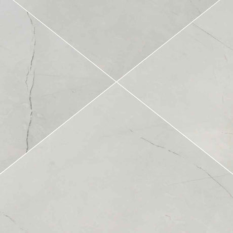 Sande ivory 24x24 matte porcelain floor and wall tile NSANIVO2424 product shot angle view #Size_24"x24"