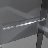 DreamLine Sapphire-V 56 - 60 in. W x 76 in. H Bypass Shower Door in Chrome and Gray Glass