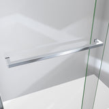 DreamLine Sapphire-V 56 - 60 in. W x 62 in. H Bypass Tub Door in Chrome and Clear Glass