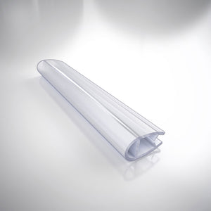 Clear Bumper Seal, 76 in. Length, for 1/4 in. (6 mm.) Glass Shower Door
