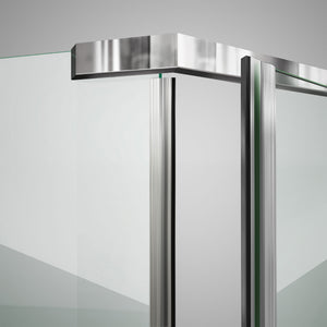 Black Magnetic Strike Vinyl, 76 in. Length, for 3/8 in. (10 mm.) Glass Shower Door