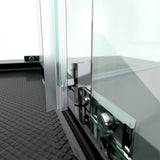 Clear Vinyl Seal, 96 in. Length, for 3/8 in. (10 mm.) Glass Shower Door