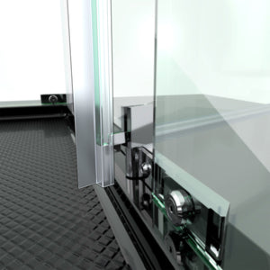 Clear Vinyl Seal, 76 in. Length, for 3/8 in. (10 mm.) Glass Shower Door