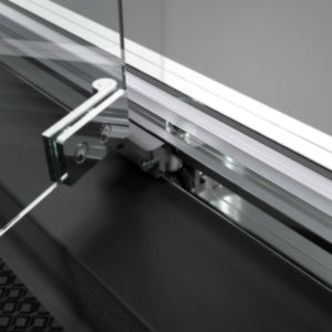 Translucent Vinyl Insert, 54 5/8 in. Length, for 1/4 in. (6 mm.) Glass Shower Door