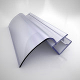 Clear Vinyl Seal, 76 in. Length, for 3/8 in. (10 mm.) Glass Shower Door