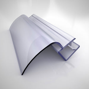Clear Vinyl Seal, 76 in. Length, for 3/8 in. (10 mm.) Glass Shower Door