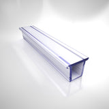 Translucent Vinyl Insert, 30 3/8 in. Length, for 3/8 in. (10 mm.) Glass Shower Door