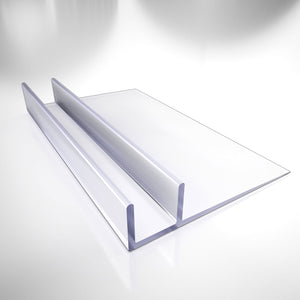 Clear Vinyl Seal, 79 in. Length, for 3/8 in. (10 mm.) Glass Shower Door
