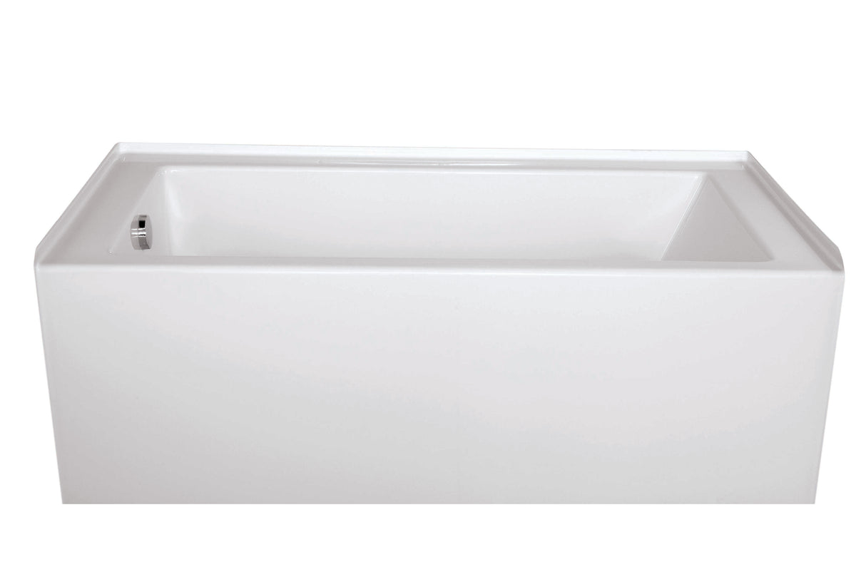 Hydro Systems SYD6036ATO-WHI-LH SYDNEY 6036 AC TUB ONLY-WHITE-LEFT HAND
