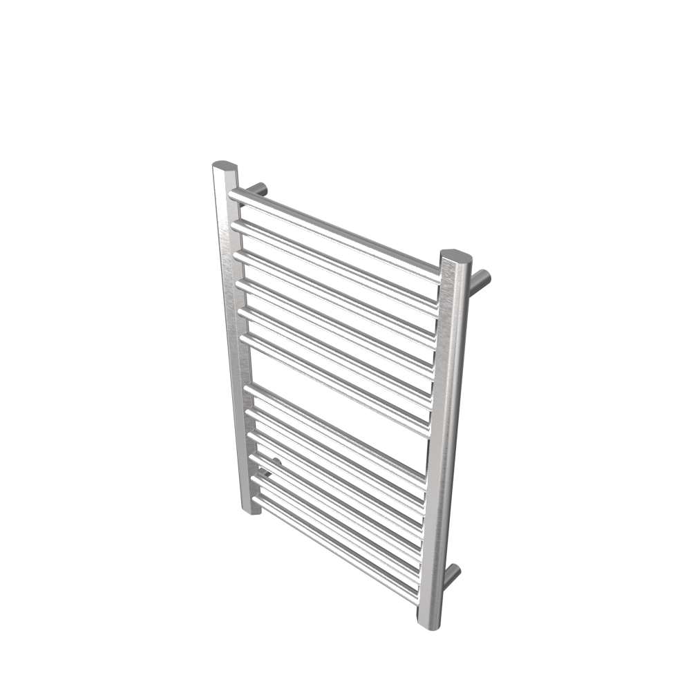 Amba Products S2132B Sirio 12-Bar Hardwired Towel Warmer - 4 x 21.5 x 33.125 in. - Brushed Finish