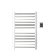 Amba Products S2132B Sirio 12-Bar Hardwired Towel Warmer - 4 x 21.5 x 33.125 in. - Brushed Finish