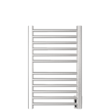 Amba Products S2132B Sirio 12-Bar Hardwired Towel Warmer - 4 x 21.5 x 33.125 in. - Brushed Finish