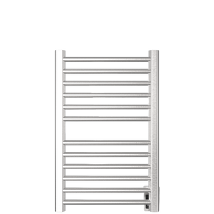 Amba Products S2132B Sirio 12-Bar Hardwired Towel Warmer - 4 x 21.5 x 33.125 in. - Brushed Finish